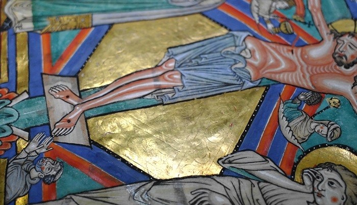 Strahlende Goldflächen