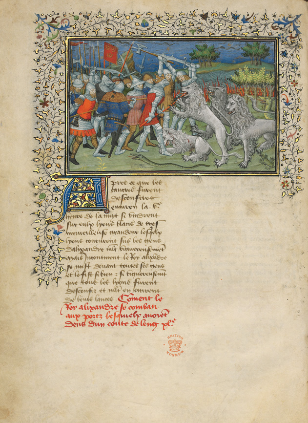  Der Pariser Alexanderroman: Die Handschrift