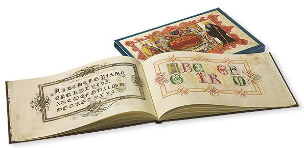 Das Kalligraphiebuch von Johann Caspar Winterlin