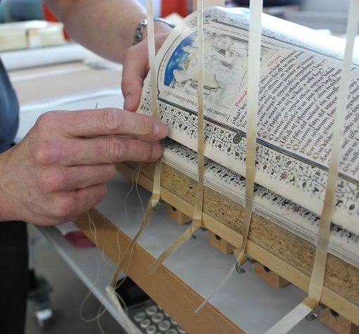 Das Handwerk des Buchbinders