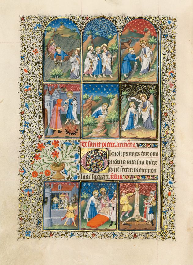 Das Sobieski-Stundenbuch: Die Handschrift