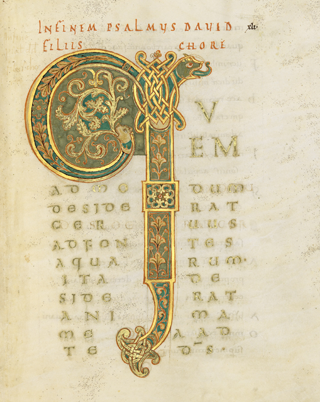 Der Goldene Psalter aus St. Gallen