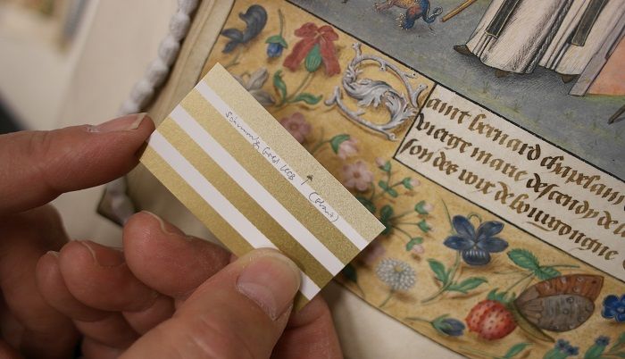Die Flämische Bilderchronik Philipps des Schönen bezaubert durch ihren Reichtum an extrem feinen Pinselgoldpartien